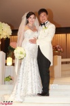 錢嘉樂、湯盈盈大婚眾星到賀 新娘大肚幸福亮相