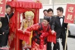 郭伟亮、叶佩雯大婚众星到贺 陈奕迅吹唢呐迎新人