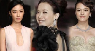 桂綸鎂深V胸前解放 金馬紅毯女星大方秀事業(yè)線