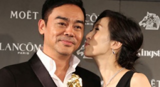 劉青云得老婆獻(xiàn)吻小鎂感謝男友 華仔自曝遭嫌棄