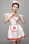 性感女神徐冬冬化身白衣天使 護(hù)士裝扮另類性感