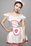 性感女神徐冬冬化身白衣天使 護(hù)士裝扮另類性感
