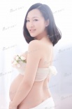 潘長江女兒潘陽唯美孕照曝光 皮膚白皙上圍爆棚