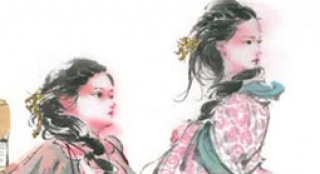 《花漾》发布新款海报 水墨造型登场文艺范十足