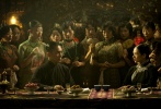 為拍攝最重要的“霸王夜宴”戲份，導(dǎo)演王家衛(wèi)和美術(shù)指導(dǎo)張叔平花2年多時間打造一座有嶺南風格特色的華麗金樓，在這座華麗的金樓上，讓人印象深刻的不僅僅是它的華麗建筑，更是來自北方武林的宮二（章子怡飾）在“金樓”里擺下“霸王夜宴”，與代表南派武林的葉問（梁朝偉飾）在此上演了一場武林的“巔峰對決”。