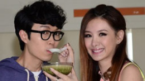 方大同健身鍛煉體力 女神安心亞“呼呼”送精力湯