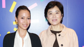 林青霞为继女站台 与老公前妻贴面拥抱毫不避嫌