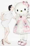 水原希子曝夏日甜美写真 和hello kitty比可爱