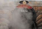 當(dāng)游客們進(jìn)入了霍格莫德（Hogsmeade），迎接大家的就是那輛冒著青煙的蒸汽車(chē)——霍格瓦茲特快（Hogwarts Express），這就是那輛載著學(xué)生們前往奇幻的魔法世界的神奇列車(chē)。