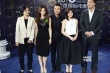 文章携《不二神探》剧组亮相 柳岩、陈妍希黑白美