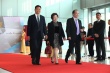 电影家协会主席李前宽现身红毯 笑容爽朗心情好
