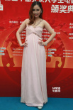 “優(yōu)才計(jì)劃”選手蒲美辰亮相 嫩粉長(zhǎng)裙顯甜美