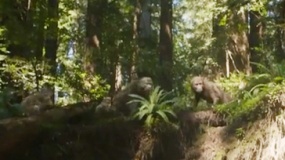 《重返地球》精彩片段 猿猴聚集群起攻击步步紧逼