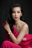 李冰冰卷发登封面 就是把东方美诠释的如此优雅