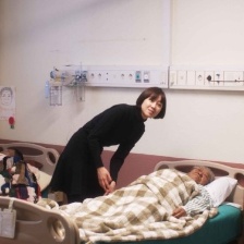 她的演技