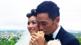 陈豪、陈茵媺婚纱照曝光 法国浪漫大婚家人到齐