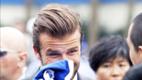 贝克汉姆任中超形象大使 支招中国足球行程满档