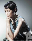 倪妮复古摩登时尚写真 衣香鬓影显女性精致高雅
