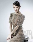 倪妮复古摩登时尚写真 衣香鬓影显女性精致高雅