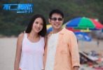 張梓琳、李連杰微笑合影
