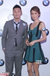 谢婷婷身穿低胸短裙上围缩水 称仍爱前任安志杰
