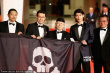 荒牧伸志撑《船长哈洛克》首映 三浦春马帅气亮相