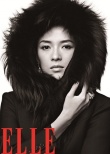 章子怡登時(shí)尚雜志紀(jì)念刊封面 復(fù)古禮帽紅唇迷情