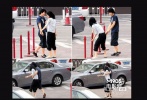 2005年5月，還在籌備婚禮的李亞鵬、王菲一起恩愛逛家具店，兩人上車前在停車場開心打鬧，王菲像個孩子一樣撒嬌。
