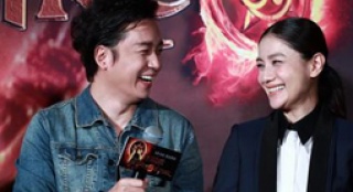 《帝國(guó)秘符》震撼首映 潘粵明、胡可激吻戲頻笑場(chǎng)