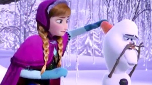 《冰雪奇缘》中文预告片 姐妹对决搞怪雪人相助