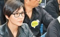 蒙嘉慧黑衣游行力挺香港電視員工 林文龍激動落淚