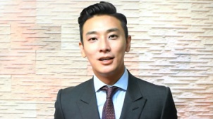 《心咒》演员采访 韩国男影星朱智勋向观众问候