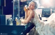 钟丽缇妩媚熟女风写真 蕾丝红唇演绎法式优雅