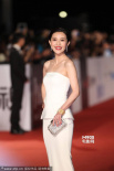 郭采洁紧致白装亮相 笑容甜美肤色亮丽清纯动人