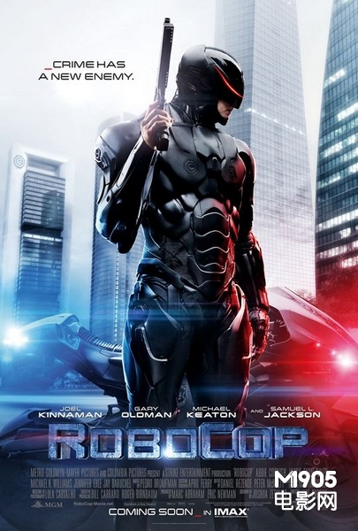 新《机械战警》将映 超现代"黑色战甲"重生