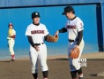 中井貴一首拍棒球戲 52歲戲骨賣力投球引喝彩