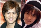周渝明所扮演的女仆五官幾乎沒(méi)有做過(guò)太多的改變，只是服裝看起來(lái)很可愛(ài)，這樣一看，還真有美少年的感覺(jué)呢！