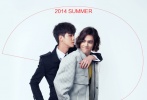 定妝照 Neil、顧準(zhǔn)合影