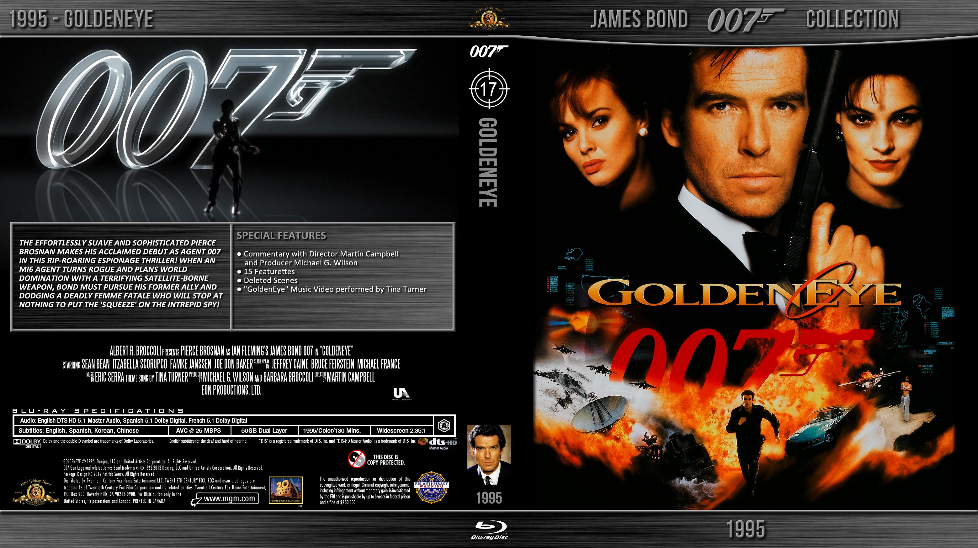 Golden 007. Goldeneye 007 1995. Пирс Броснан золотой глаз 1995. Агент 007 Goldeneye.