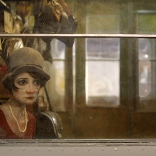 坐火車的女人