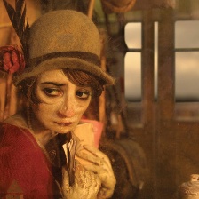 坐火車的女人
