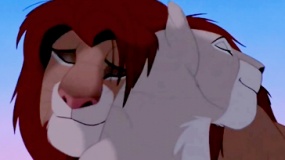 《狮子王》经典片段 辛巴、娜娜动人对唱深情相依