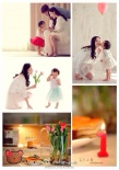 李小璐曬溫馨全家福 賈乃亮半裸女兒似小天使