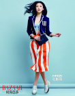 IT Girl朱珠雜志大片曝光 性感演繹另類學(xué)院風(fēng)