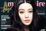 范爺身穿緊身古典束腰衣，曲線無可挑剔，略帶濕潤的柔發(fā)披肩，讓你忍不住凝視她的臉，明知道她看的是鏡頭，不是你，還是經(jīng)受不起她的眼神的吸引。