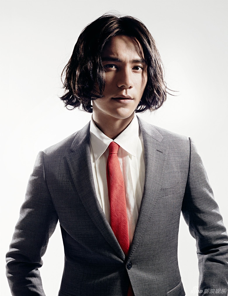 陈坤文艺不羁登时尚杂志 长发造型似斯内普教授