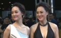 大宋佳深V長裙盡顯熟女性感 與女兒“黑白配”