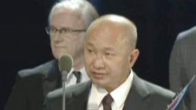 吴宇森携陆川、宁浩等评委登台 致辞天坛奖献承诺