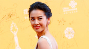 《拆散专家》剧组亮相 黄圣依蕾丝长裙裸背秀春光