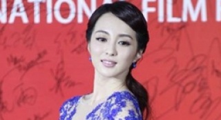 李蜜着透视长裙亮相红毯 身姿婀娜与影迷亲切互动